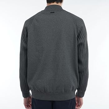 Amazon | [セントアンドリュース] メンズ 防風 フルジップニット